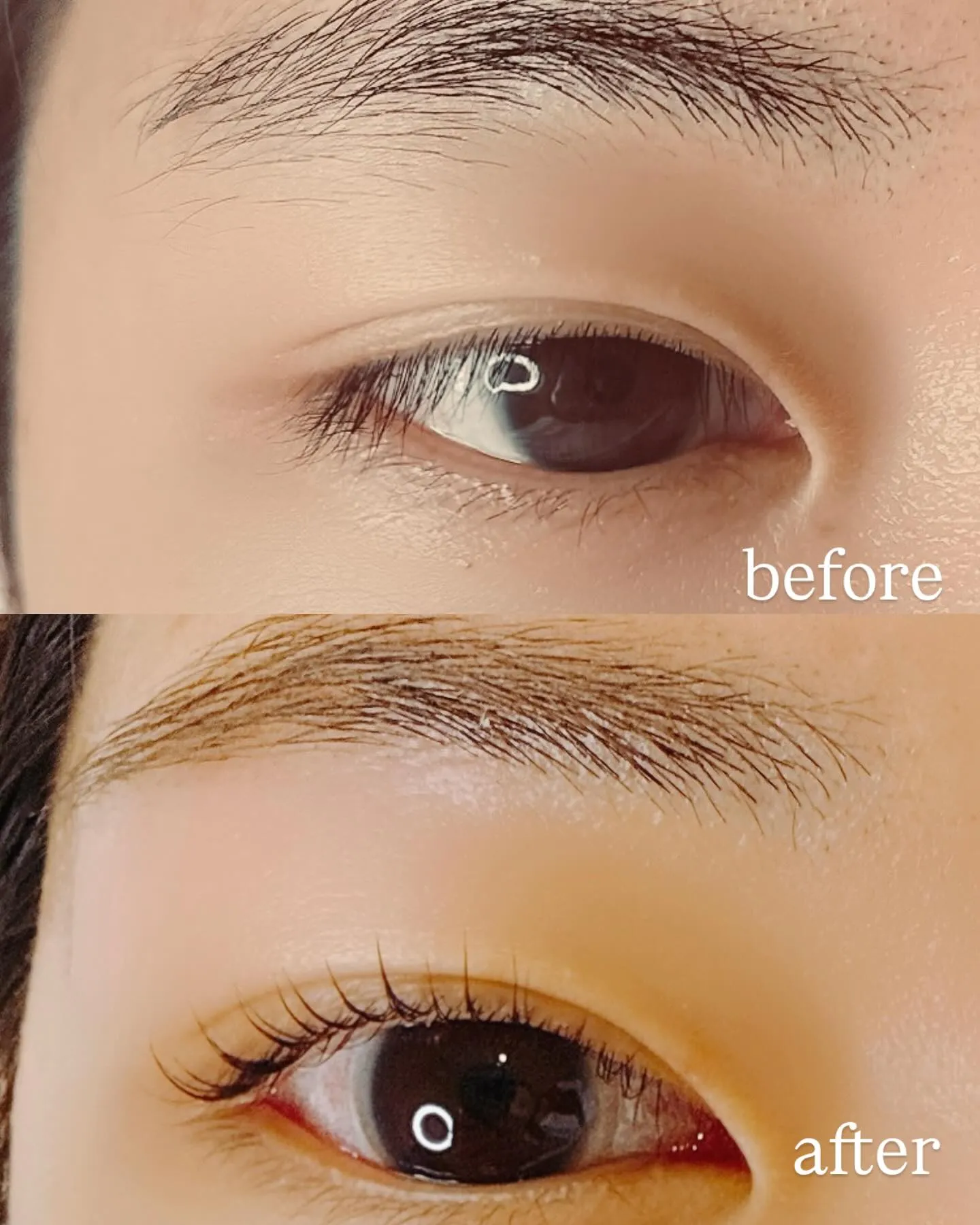 一緒に整えることで、目元の印象がさらにアップ↑↑↑